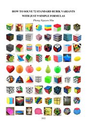 How to Solve 72 Standard Rubik Variants With Just 9 Simple Formulas cover image