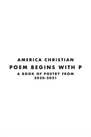Poem Begins With P cover image