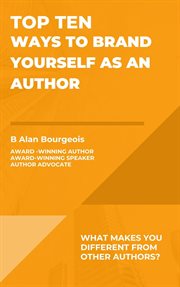 Top Ten Ways to Brand Yourself as an Author cover image