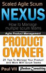 Agile product management: scaled agile scrum: nexus & product owner 27 tips to manage your product cover image