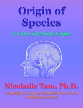 Imagen de portada para Origin of Species: A Tutorial Study Guide
