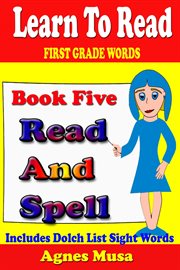 Book Five Read and Spell First Grade Words cover image