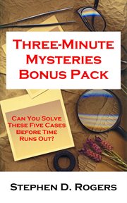 Three-Minute Mysteries Bonus Pack cover image