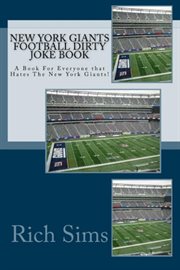 New York Giants Football Dirty Joke Book cover image