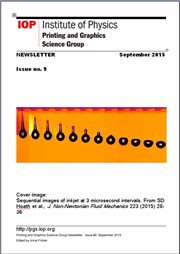 Issue #9 Printing and Graphics Science Group Newsletter : Printing and Graphics Science Group Newsletters, #4 cover image