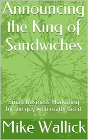 Announcing the King of Sandwiches! cover image