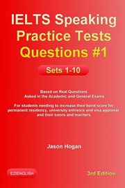 IELTS Speaking Practice Tests Questions #1 Sets 1-10 cover image