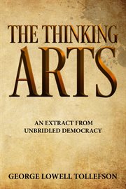 The thinking arts cover image