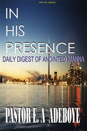 In His presence cover image