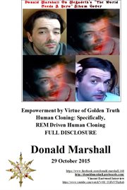 Empowerment by virtue of golden truth, human cloning: specifically, rem driven human cloning, full cover image
