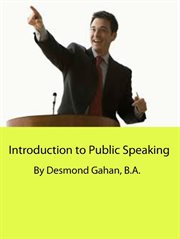Introduction to public speaking cover image