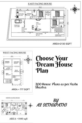 Choose Your Dream House Plan( 200 House Plans as per Vastu Shastra)