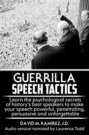 Guerrilla speech tactics cover image