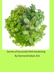 Secrets of successful herb gardening cover image