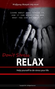 Don't stress - relax cover image