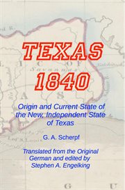 Texas 1840 cover image