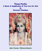 Vinaya-patrika a book of supplication & true love for god by goswami tulsidas cover image