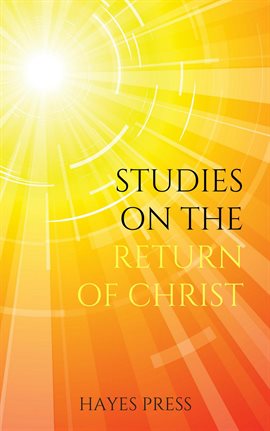 Cover image for Studies on the Return of Christ