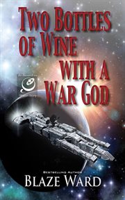 Two bottles of wine with a war god cover image