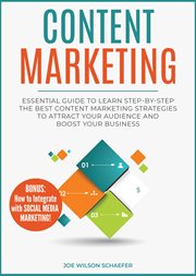 Content marketing: essential guide to learn step-by-step the best content marketing strategies to cover image
