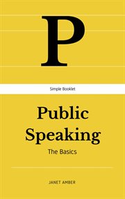 Public speaking: the basics cover image