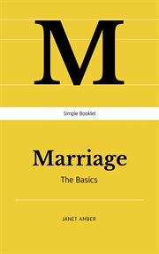 Marriage: the basics cover image