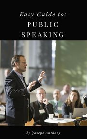 Easy guide to: public speaking cover image