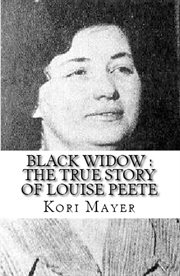 Black widow louise peete cover image