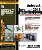 Autodesk Inventor 2016 for Designers cover image