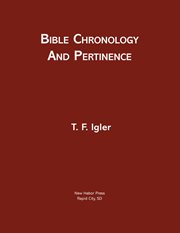 Bible chronology and pertinence cover image