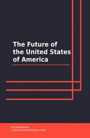 The future of the united states of america cover image