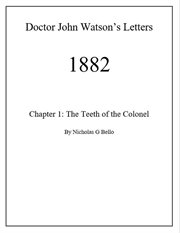 Chapter 1: the teeth of the colonel cover image