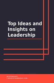 Top ideas and insights on leadership cover image