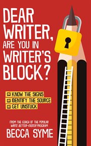 Dear Writer, Are You in Writer's Block? cover image
