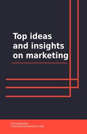 Top ideas and insights on marketing cover image