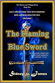 The flaming blue sword cover image