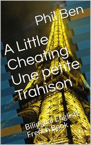 A little cheating-bilingual english-french book cover image
