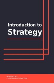 Introduction to strategy cover image