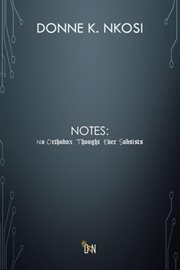 Notes cover image
