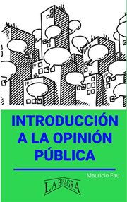 Introducción a la opinión pública cover image