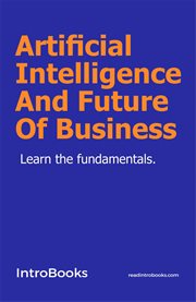 Artificial intelligence and future of business cover image