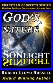 God's nature. Sonlight Sunlight cover image