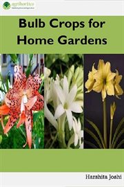 Bulb crops for home gardens cover image