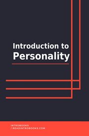 Introduction to personality cover image