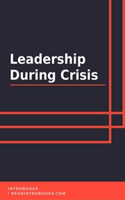 Leadership during crisis cover image