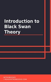 Introduction to Black Swan Theory cover image