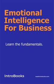 Emotional Intelligence for Business cover image