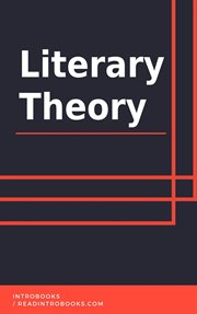 Literary theory cover image