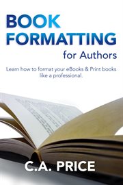 Book formatting for authors cover image