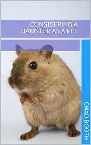 Considering a hamster as a pet cover image